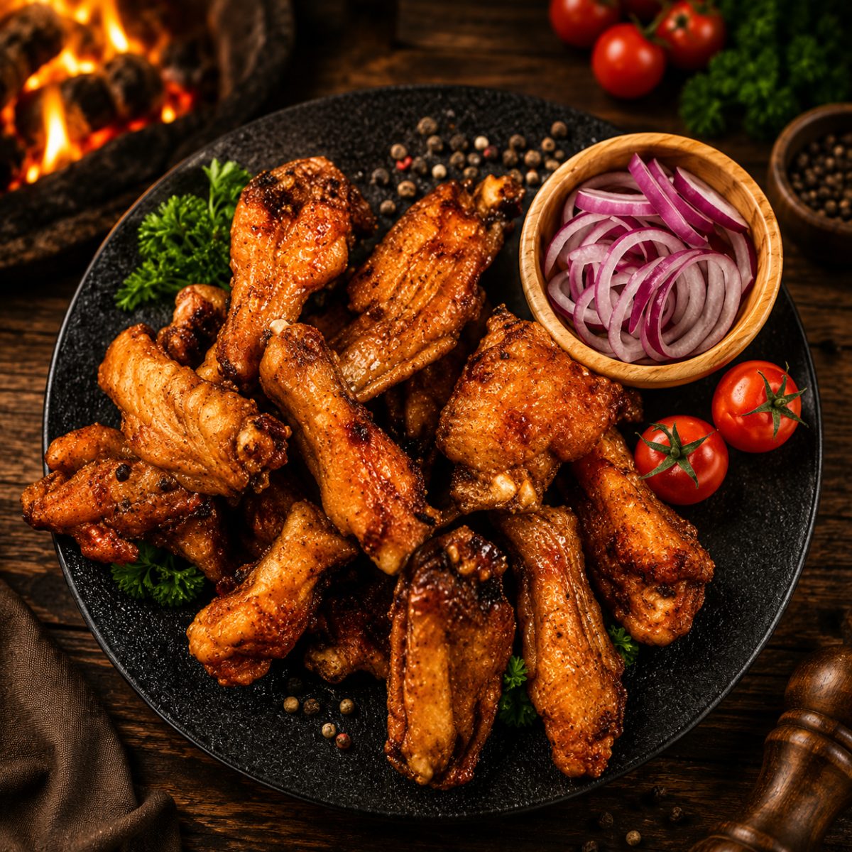 Куриные крылышки