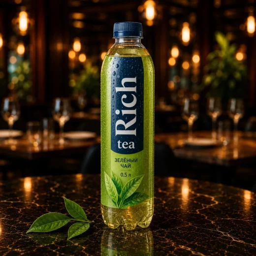 Холодный чай «Rich» Зелёный 0,5 л
