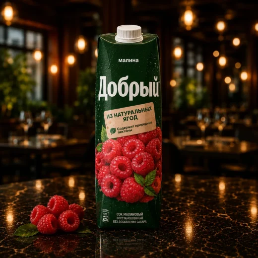 Сок «Добрый» Малина 1 л