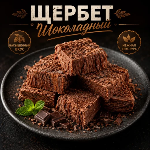 Щербет шоколадный 500 гр